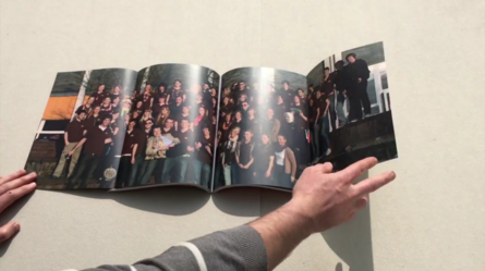 Abizeitung mit doppeltem Centerfold