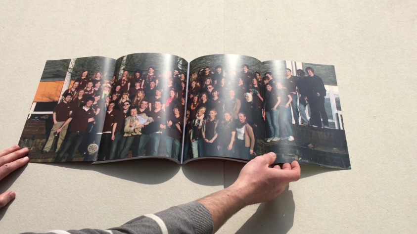 Abizeitung Druck mit Centerfold